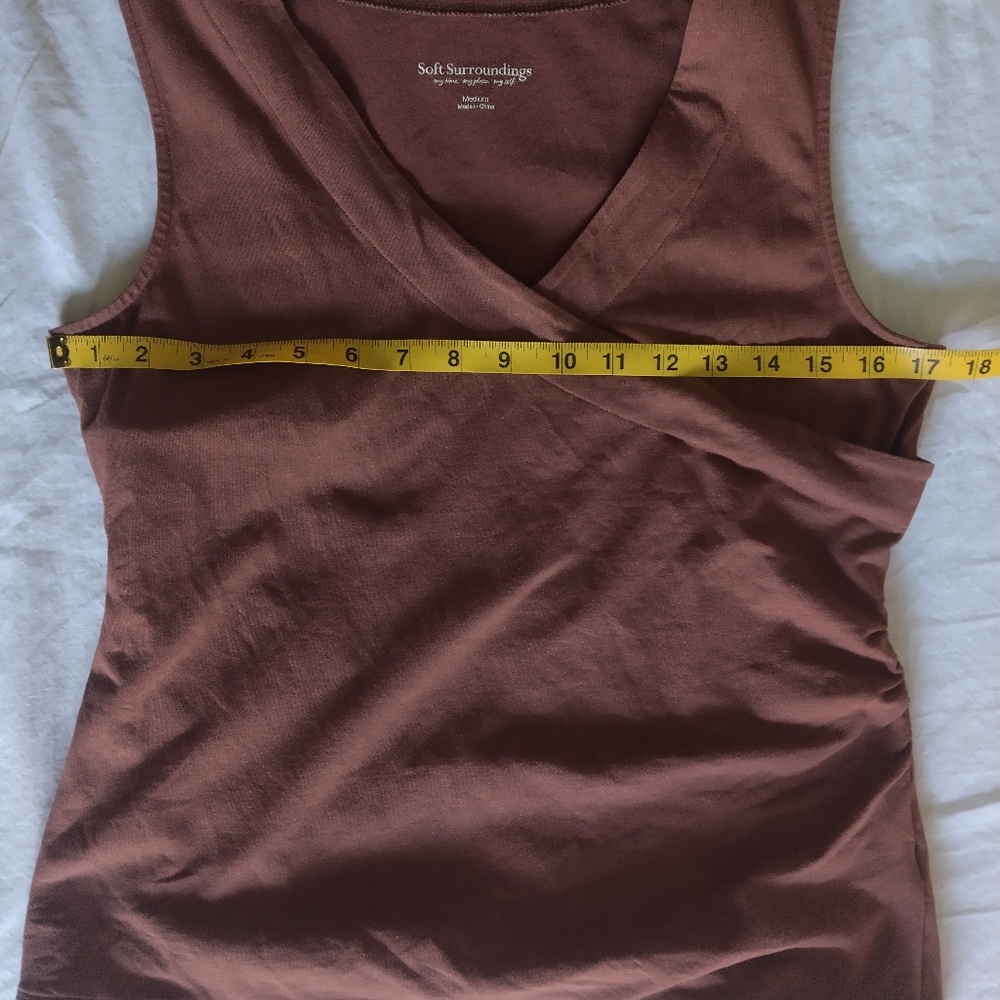 Soft Surroundings Medium Top Woman Pink Tank - Picture 6 of 6